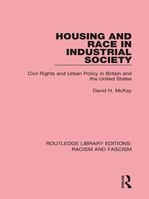 cover image of Housing and Race in Industrial Society